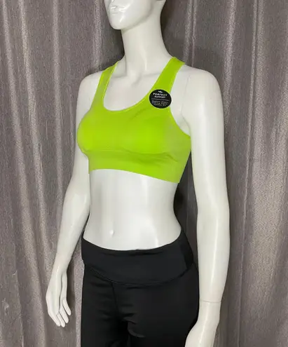 Soho Sport Active Wear Lime Green Sports Top