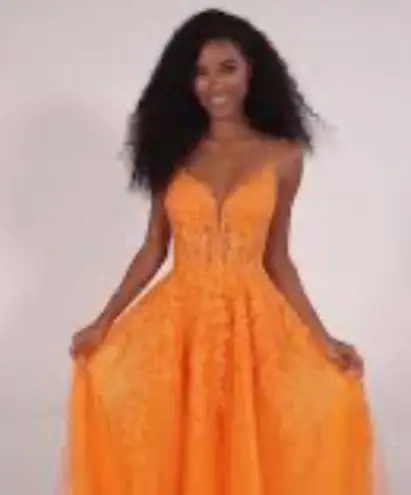 Betsy and Adam Pink Sundress with Spaghetti Straps for Prom