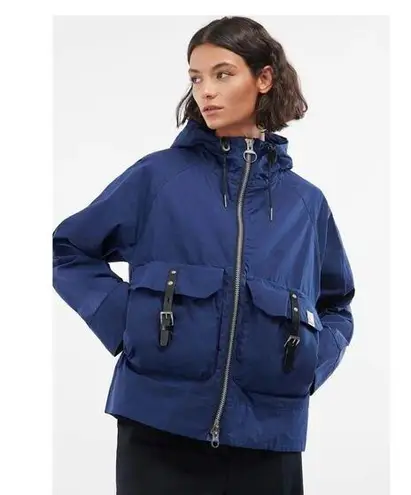 Barbour NWT Ally Capellino x Limited Edition Tip Casual Hooded Jacket 4 Blue