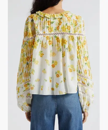 Farm Rio Azaleia Floral Button-Up Top