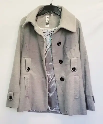 Details INTL Grey Coat Gray Size M