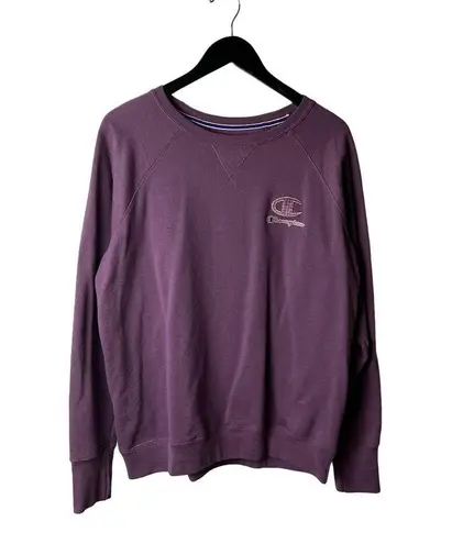 Urban Outfitters Champion T Shirt Purple XL Extra Large Crewneck Sweatshirt Sportswear Pullover