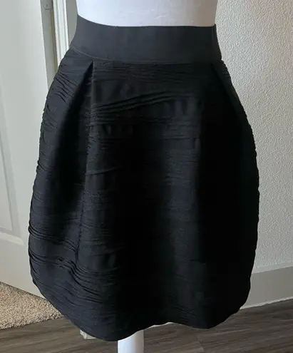Claudie pierlot black bubble textured skirt Size XS