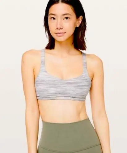 Lululemon  Free To Be Zen Bra - Heathered Gray