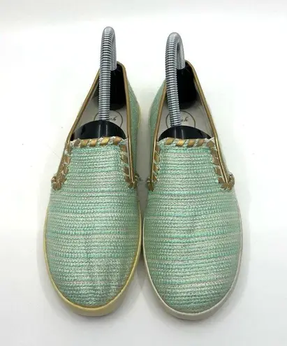 Jack Rogers  Baldwin Slip On Sneaker Green 6 US