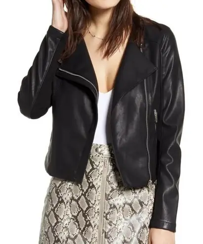 BLANK NYC  faux‎ leather jacket (Size Medium)