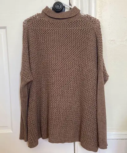 Loft Ann Taylor  Brown Turtleneck Sweater