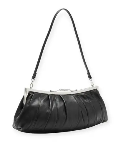 new Solas ☯︎︎ Healing Light Up Convertible Clutch Bag Handbag ☯︎︎ Black Leather