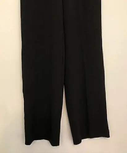 Boom Boom Jeans  Black Pull On Elastic Waist Faux Button Trousers Pants JRS Small