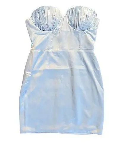 Naked Wardrobe Clam Shell Sweetheart Sleeveless Dress Size M