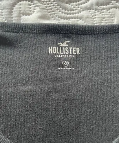 Hollister Black Crop Top