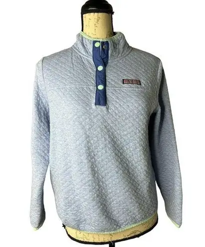 Vineyard Vines  - Hydrangea heather quilted classic Shep Shirt, Small‎