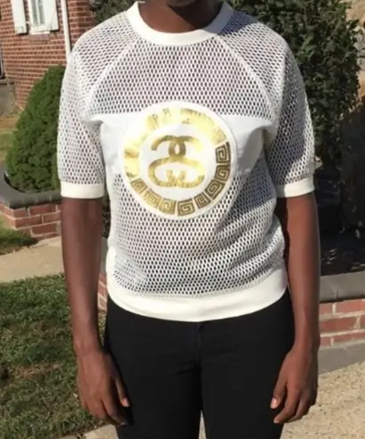 Stüssy Dope mesh sweat shirt!!! Colors: white