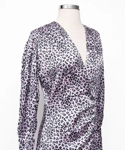 Maje | Draped leopard-print dress