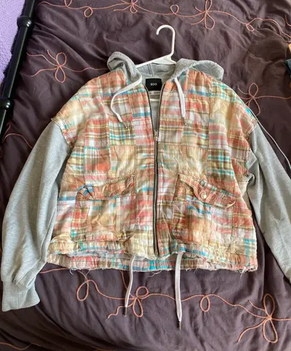 Urban Outfitters BDG Flannel Hoodie