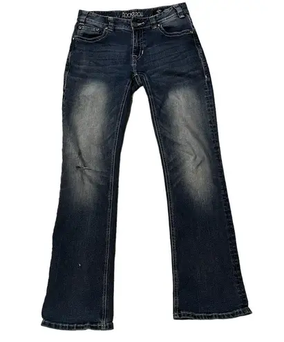 Rock & Roll Cowgirl Mid Rise Jeans, Sz 27