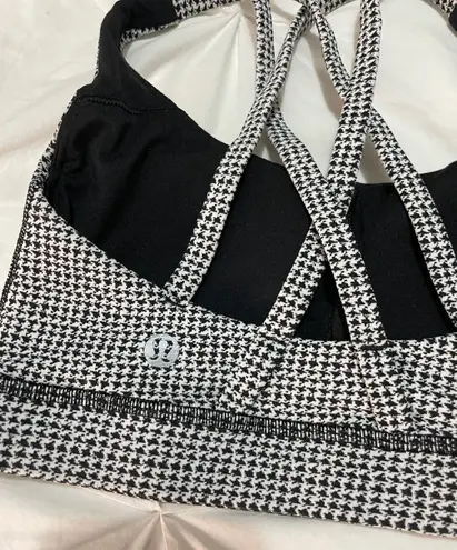 Lululemon checkered sports bra