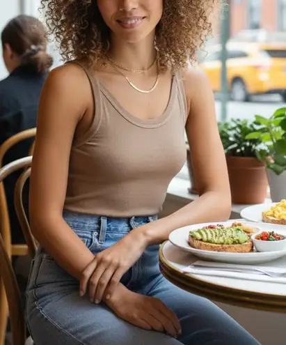 Stillwater 90s Bodysuit in Mushroom Brown