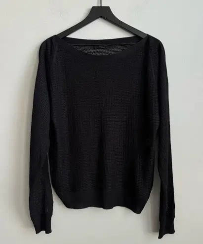 ALL SAINTS The Elle Open Shoulder Knit Top