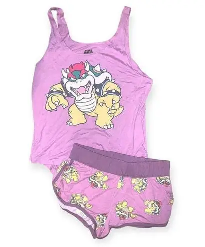 Nintendo  Super Mario Bowser Shortie Pajama