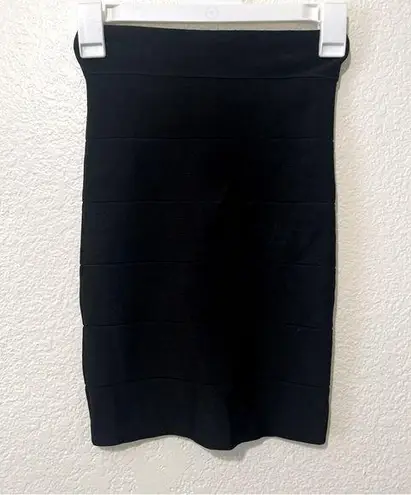 Bebe  Black Mini Skirt Size Small