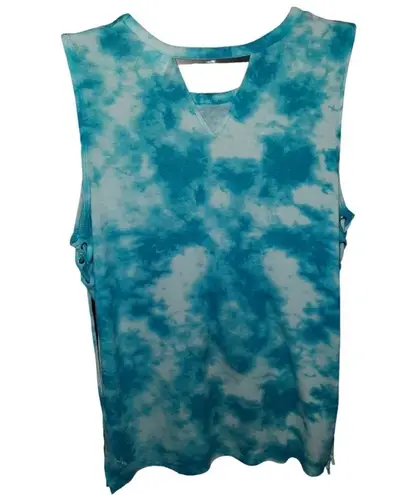 Wonder Woman Tie Dyed Tank Top Size Large (11/13) White