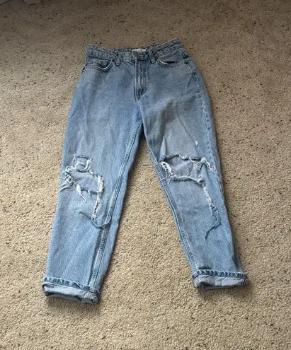 ZARA  Ripped Jeans High-Rise - Image 1