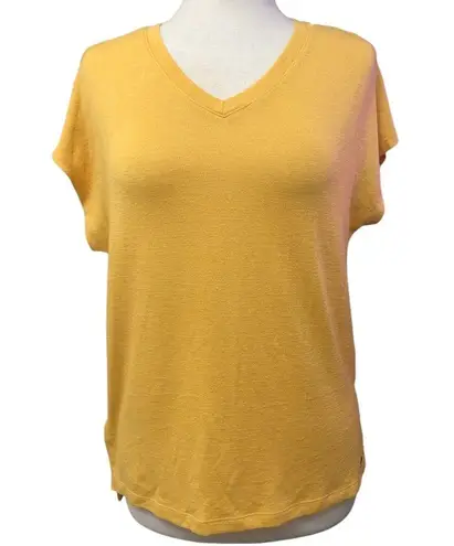Orvis Ladies Short Sleeve V-Neck Tunic Knit Top