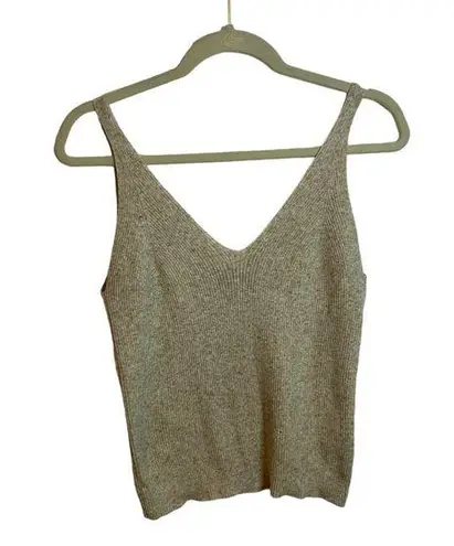 Only OATMEAL KNIT SWEATER TANK