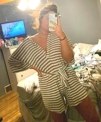 Sabo Skirt Beachy Striped Romper 