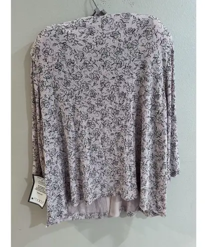 Alex Evenings Womens 3X Hook-Front Dressy Evening Jacket Pink NWT