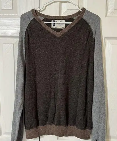 Gap Vintage 2006   Cashmere Cotton Blend  pull Over V-Neck Sweater Women Size xL