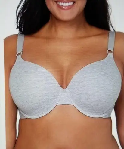 Fruit of the Loom  Grey Lightly Lined & Padded,  Underwire T-Shirt Bra, US 38DD