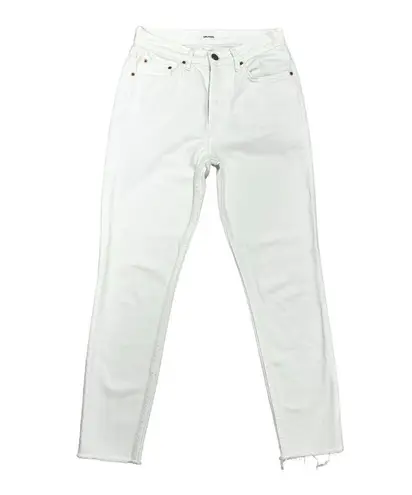 GRLFRND Karolina White Flag High Rise Rigid Denim
Skinny Ankle Jeans Size 26