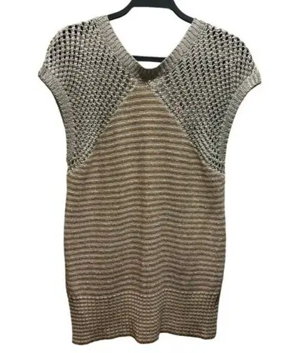 Tracy Reese Womens Crochet Sleeveless Top Size Medium