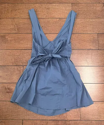 Free People Blue Mini Dress