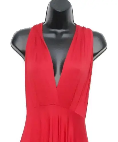 Red backless infinity maxi dress Size undefined