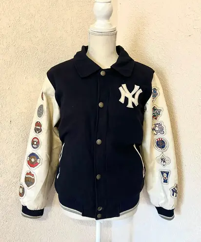 New York Yankees Bomber Blue Size L