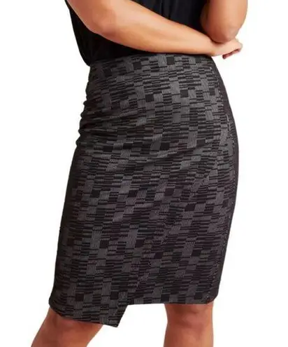 Anthropologie Maeve Bobbie Pencil Skirt Size XS Black
