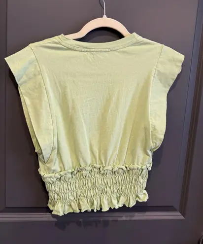 Endless Rose Light Green Top