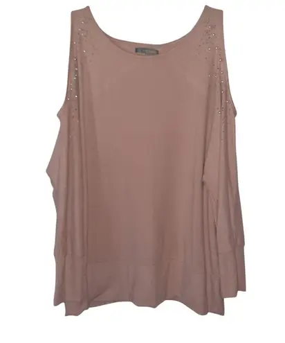 Daisy Fuentes Cold Shoulder Sweater Size 3X