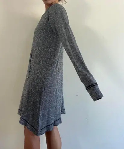 Kensie Grey Knit Sweater Dress Size M