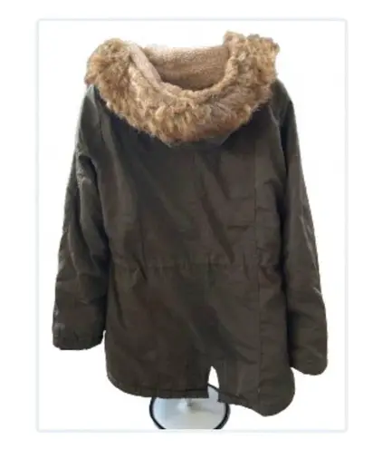 snobish collection Womens Green Hooded Utility Jacket