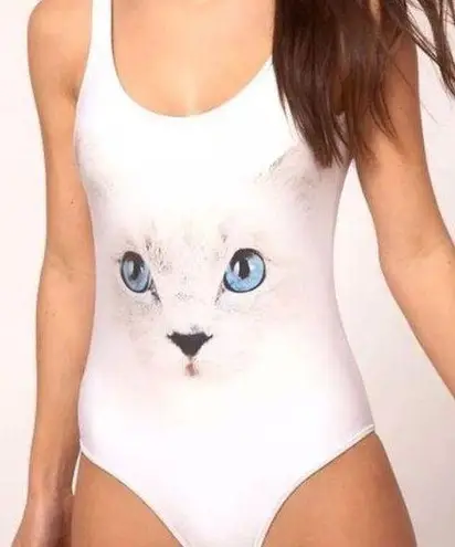 Wildfox  Cat One Piece Bathing Suit