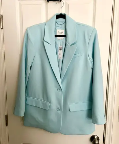 Abercrombie & Fitch Suiting Jacket Light Blue