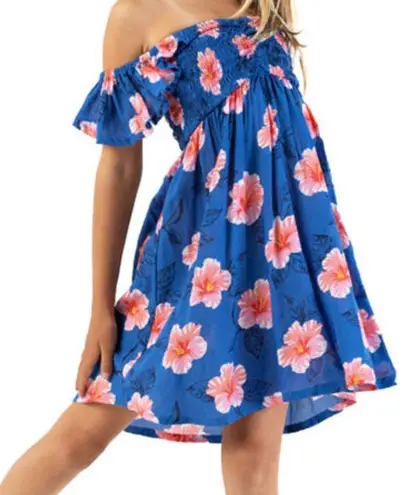 Tiare Hawaii NWT Womens Floral Hollie Mini Dress sz One Size