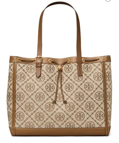 Tory Burch Monogrammed Tote Bag