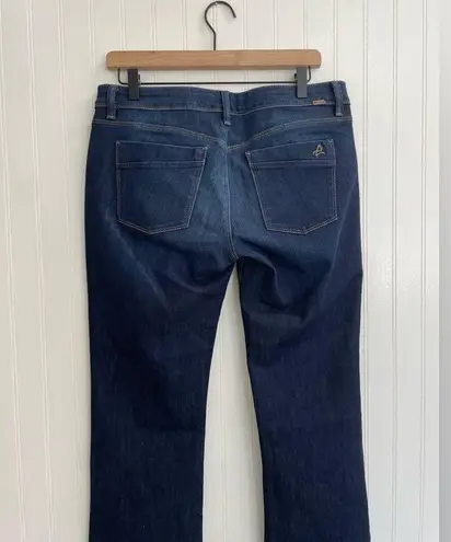 DL1961 Denim Cindy Slim Boot Cut Jeans in Sonic Dark Wash Mid Rise Size 32 NWT