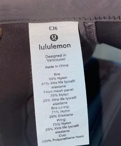 Lululemon Run Times Bra