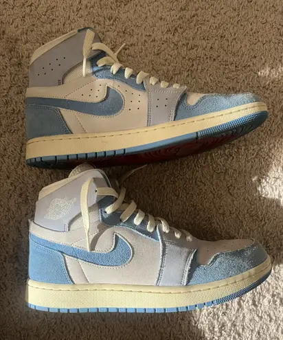 Jordan Women’s Air  1 High Zoom Comfort 2 ‘University Blue’ - Image 1